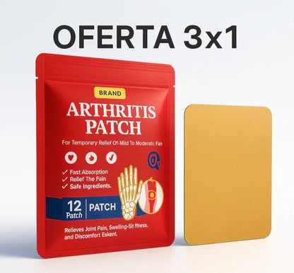 Pack De 3 Parches Para Alivio De Artritis