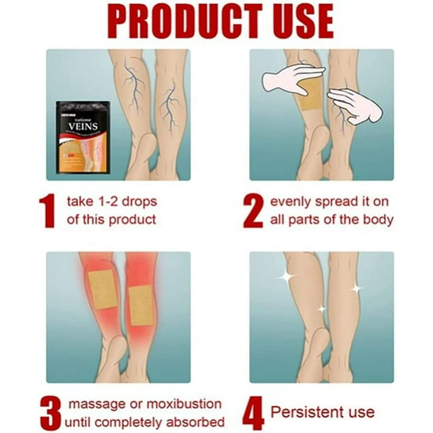 Pack 24 Parches Para Varices