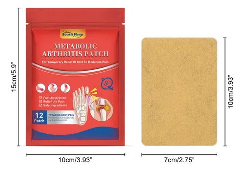 M - PARCHE PARA DOLOR CORPORAL Y ARTRITIS (12PCS)